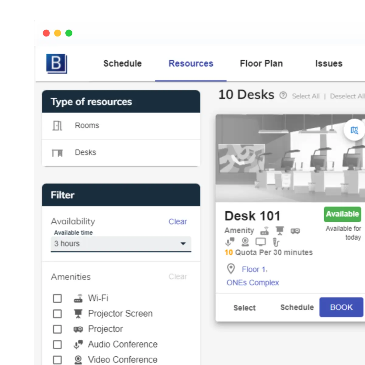 Intuitive space management
