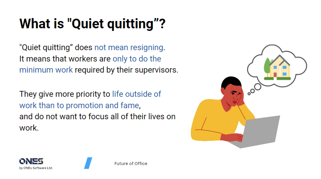 quitting work