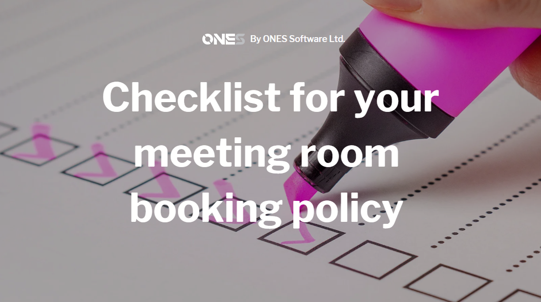 Checklist for your meeting room booking policy